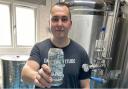 Proud - Sam Morris founder of Datum Attitude Breweries with the new D-Day beer