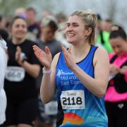 Thank you - Katie Cole-Fallon, from Maldon, ran for her sister who the Mid and North East Essex Mind helped