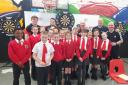 Learning: Elmwood Primary School pupils at Bullseye Maths