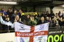 Plenty to cheer - Southend United fans at Solihull Moors