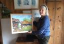 Artist Caroline Spong, who started the Langford and Ulting Art Exhibition 25 years ago