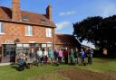 Burnham u3a Archaeological Group at the end of their dig at Southminster Hall in October