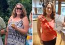 Weight loss: Sue before and after joining Slimming World