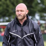 Cup of cheer - Maldon and Tiptree manager Wayne Brown  is looking forward to taking on Morecambe Picture: ALAN EDMONDS