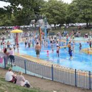 The Splash Park in Maldon's Promenade Park