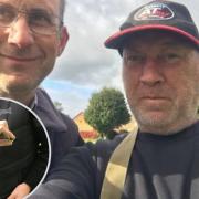 Found - Ian Puckey enlisted the help of Gary Ashdown and his friends to track down his missing wedding ring
