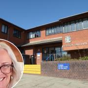 Wendy Stamp (inset) is delighted Maldon District Council (offices pictured) has been announced as a finalist in high profile public sector awards