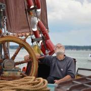 Maldon resident Tim Jepson has been awarded Marsh Volunteer of the Year. Photo: Thames Sailing Barge Trust