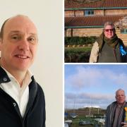 Three of the four candidates hoping to make it onto Maldon District Council tomorrow
