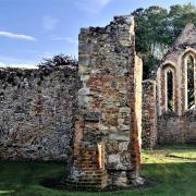 St Giles’ ruins incorporate Roman brick (Picture: Jon Yuill)