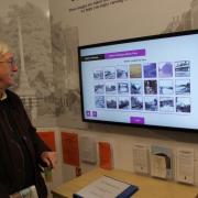 Funding - Peter Holmes with the touch screen