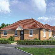 Development - A CGI of one of the bungalow designs