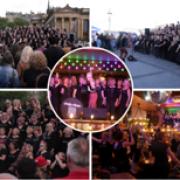 Stellar - Funky Voices raise the roof at The Fringe in Edinburgh for the first time