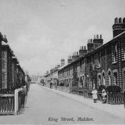 King Street in the early days (by permission Kevin Fuller)