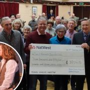 Amazing - Maldon Drama Group and the Maldon Orchestra presenting a cheque for over £3,000 (Image: Canva)