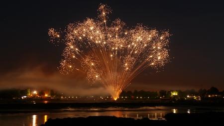 Chris Cook took this picture of Jubilee fireworks in Maldon.