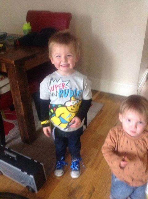 Jack Height ready to support Children in Need at Buddies Pre-School in Maldon