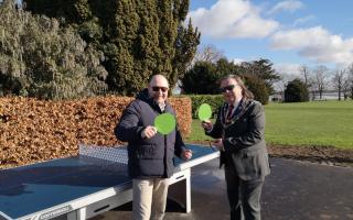 Match - Councillor Richard Siddall and Maldon mayor Councillor Andrew Lay