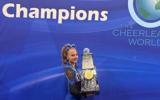 Incredible - 15-year-old Giselle Henderson from Maldon won the Cheerleading World Championships 2024 in Orlando, Florida with her team