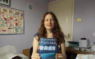 Katherine Pathak and her latest book, A Lawful Death