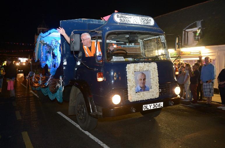 Tribute float for community stalwart Keith Williams