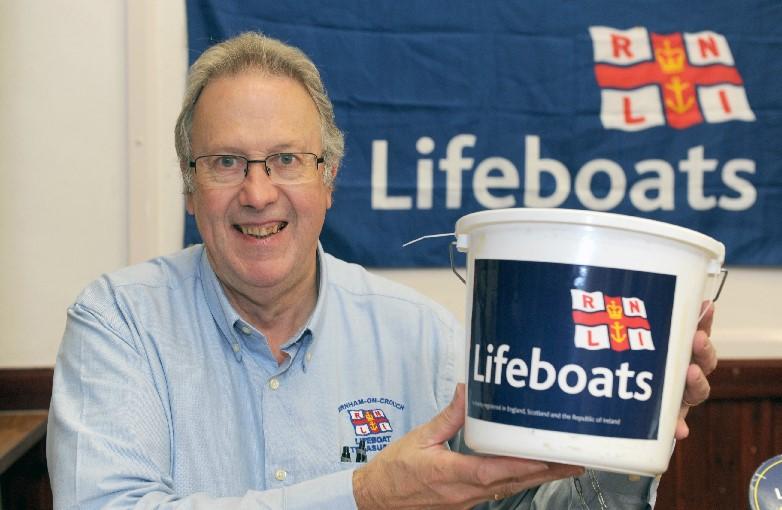 Burnham Lifeboats treasurer Walter Jenkins.