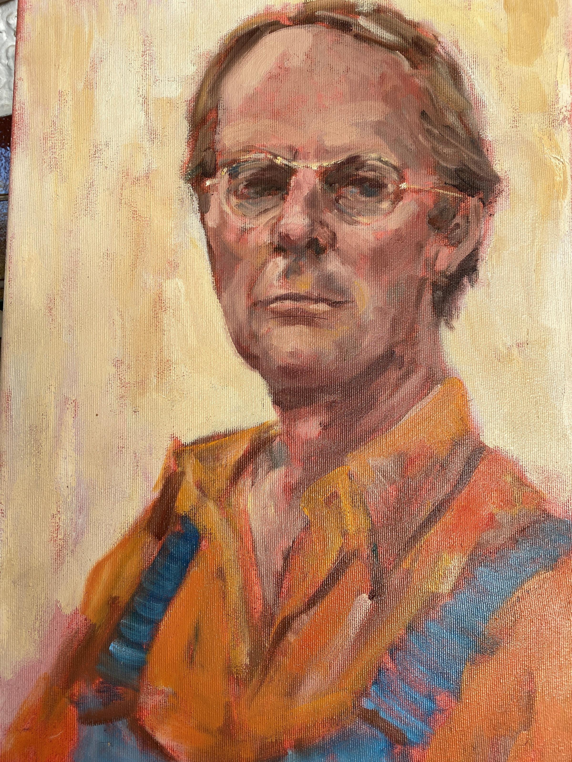 A self-portrait of John Durham