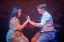 Cerys Wilkin and Charlie Toland in Spring Awakening Picture Peter Ling