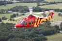 Specialist air ambulance medics deployed after fallen man is found badly injured