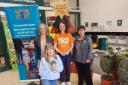 Team: Home Start Essex staff Janet, Alison and Judi with Maldon Morrisons community champion Kathy Vale