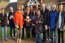 Visit - Sir Vince Cable out canvassing with candidates