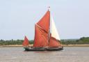 Thames sailing barge Pudge - which is currently under restoration thanks in part to a National Lottery Heritage Fund grant