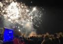 BIG BANG: Pub-goers enjoying a previous fireworks extravaganza event at The Bell Inn