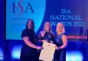 Heathcote Preparatory School and Nursery representatives with the prestigious award