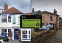 Two pubs, alongside a restaurant and a takeaway, have been handed new food hygiene ratings. Photos: Google Maps