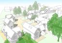 A plan for homes at a former care home site has been given the green light.  Photo: Robert Hutson Architects