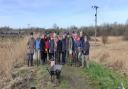 The first working party for the Chelmer Blackwater Reserve CIC (CBR) after an agreement was reached to lease the land to the group