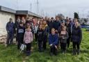 Marconi Sailing Club's tree planting team for the Queen's Green Canopy