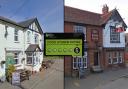 The Cricketers and Kings Head have been given new food hygiene ratings. Credit: Google Street View