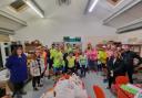 Running club: Witham Running Club made a large donation to the fridge