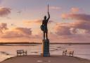 History: the statue of Byrhtnoth in Maldon