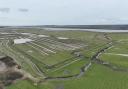 New - Aerial footage of the completed wetland