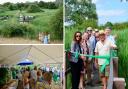 Nature reserve: it was a busy day for the opening event in Maldon