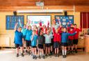 Success: students at Tollesbury Primary School celebrate