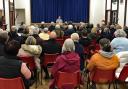 Meeting - Residents and campaigners packed out Burnham Village Hall