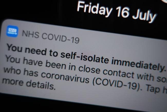 NHS figures show hundreds fewer people 'pinged' by Covid app in Maldon