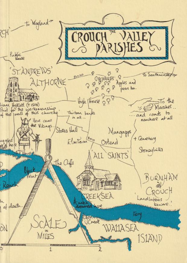 Maldon and Burnham Standard: The cover of Ron’s 1985 book The Crouch Valley Parishes