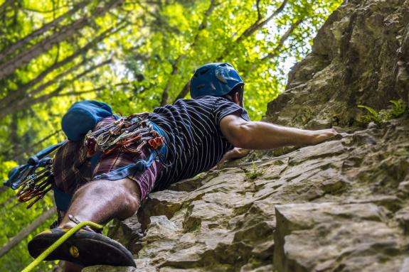 Maldon and Burnham Standard: Rock climbing is another option (Canva) Maldon and Burnham Standard: Rock climbing is another option (Canva)