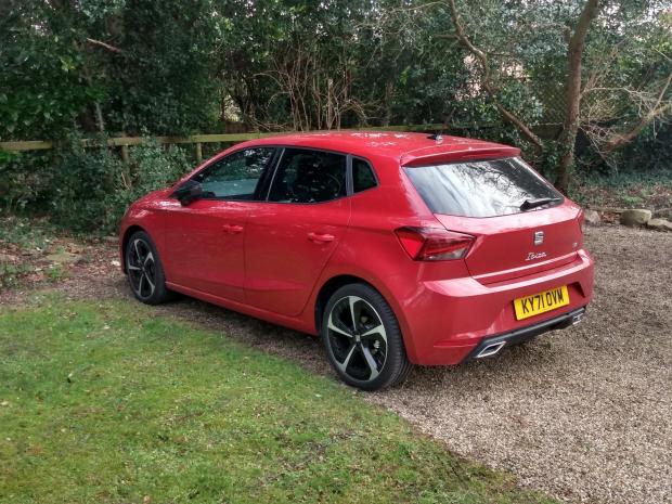 Maldon and Burnham Standard: The bright read paintwork of the SEAT Ibiza really catches the eye in these images 