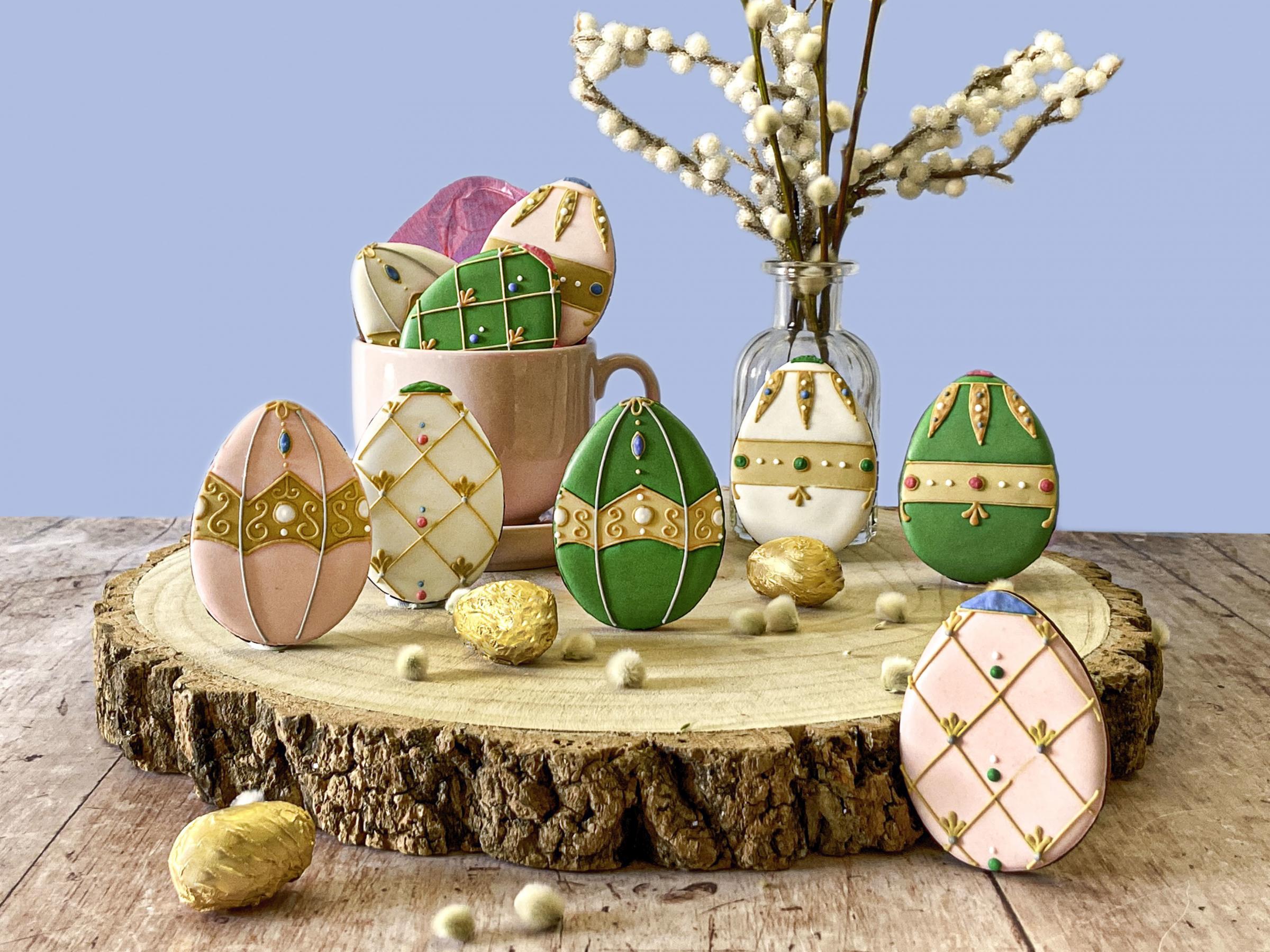 Easter Egg Hunt Luxe Biscuit Tin, Biscuiteers Baking